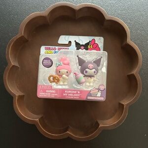 Hello Kitty & Friends ~ Kuromi My Melody Figure Set